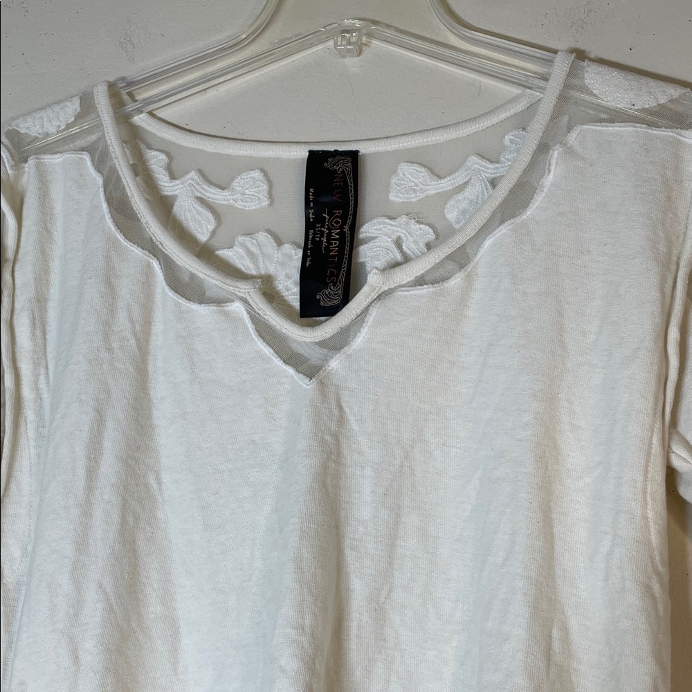 Boho Free People That’s Amore Long Sleeve Blouse. XS. NWT. - Picture 7 of 16